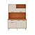 Kit Cozinha Itatiaia Dunas 140 – 5 Portas e 1 Gaveta Cinamomo / Off White - Imagem 2
