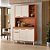 Kit Cozinha Itatiaia Dunas 120 – 5 Portas e 1 Gaveta Cinamomo / Off White - Imagem 1
