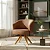 Poltrona Julia Nobly Decor A207 – Mel - Imagem 3