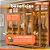 Guarda-Roupa Lopas 6 Portas Glass com Pés e LED – Suavita Amêndoa Clean - Imagem 3