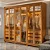 Guarda-Roupa Lopas 6 Portas Glass com Pés e LED – Suavita Amêndoa Clean - Imagem 2