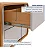 Criado Lopas Loop – Amêndoa Clean/Off White - Imagem 3