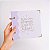 Caderno Quadrado Pequeno Lilás com Frase Motivacional - Imagem 3