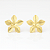 Brinco Flor Tropical – Banhado a Ouro 18K - Imagem 2