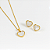 Conjunto Coração – Banhado a Ouro 18K - Imagem 4