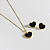 Conjunto Coração – Banhado a Ouro 18K - Imagem 3