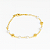 Pulseira Pérolas & Charme – Banhada a Ouro 18K - Imagem 3