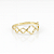 Anel Marquesa Dourado Banhado a Ouro 18K - TAM 18 - Imagem 2