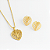 Conjunto Folha Tropical Banhado a Ouro 18K - Imagem 3