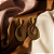 Brinco Eclipse Dourado Banhado a Ouro 18K - Imagem 2