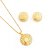 Conjunto Sol Radiante Banhado a Ouro 18K - Imagem 2