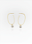 Brinco Argola Oval Zenith Banhado a Ouro 18K e Zircônia - Imagem 3