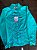 Camisa Red Western manga comprida verde água com strass - Imagem 1