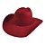 Chapéu Sibu Company Western Jeito de Cowboy Lã Bordô - Imagem 1