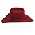 Chapéu Sibu Company Western Jeito de Cowboy Lã Bordô - Imagem 3