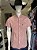Camisa Bull Brand Manga Curta Xadrez Laranja - Imagem 1