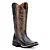 Texana DOJOAO Quadrado Croco Preto/Bronze - Imagem 4