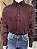 Camisa 2K Jeans Manga Longa Lisa Vinho - Imagem 2