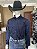 Camisa 2K Jeans Manga Longa Lisa Azul - Imagem 1