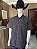 Camisa 2K Jeans Xadrez Manga Curta - Imagem 1