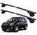 RACK P/ LONGARINAS ALPHA AÇO 02 (1,20M) CAOA / CHERY TIGGO 2010 2011 2012 2013 2014 - PRETO - Imagem 1