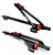 2 Transportadores Bicicleta Teto Velox Aço Eqmax Transbike - Preto - Imagem 1