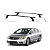 RACK EQMAX AÇO HONDA NEW CIVIC 2006 2007 2008 2009 2010 2011 - PRETO - Imagem 1