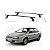 RACK EQMAX AÇO FIAT MAREA 4P 1999 2000 2001 2002 2003 2004 2005 2006 2007 - PRETO - Imagem 1