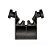 KIT BERÇO BIKE EQMAX ZX // BIKE ENGATE B2X / B3X / C3X / EASY E PLAFORMA - PRETO - Imagem 1