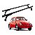 Rack Good Life P/ Canaleta Fusca /gol Quadrado Até 94 Eqmax Preto - Imagem 1