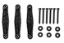 Kit Fixação Velox Aço Eqmax Preto - Imagem 1
