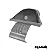 KIT TAMPA DO NEW WAVE + ARRUELAS E PARAFUSOS (1 LD E 1 LE)  EQMAX - PRETO - Imagem 3