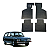 TAPETE BORRACHA BRASILIA 1973 1974 1975 1976 1977 1978 1979 1980 1981 1982 - PRETO - Imagem 1