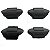KIT PONTEIRAS RACK ALPHA / BETA / EQTHOR / SIGMA ALUMÍNIO (4 PEÇAS) - Imagem 1