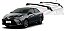 RACK EQMAX NEW WAVE TOYOTA YARIS SEDAN 2019 2020 2021 2022 2023 2024 2025 - PRETO - Imagem 1