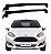 RACK NEW WAVE FORD NEW FIESTA NACIONAL HATCH 2014 2015 2016 2017 2018 2019 - PRETO - Imagem 1