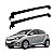 RACK EQMAX NEW WAVE HYUNDAI HB20 HATCH 2012 - PRETO - Imagem 1