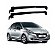 RACK EQMAX NEW WAVE PEUGEOT 208 2013 2014 2015 2016 2017 2018 2019 - CINZA - Imagem 1