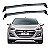 RACK EQMAX NEW WAVE HYUNDAI I30 HATCH 2013 2014 2015 2016 - CINZA - Imagem 1