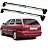 RACK EQMAX WAVE CITROEN XSARA BREAK 1998 1999 2000 2001 2002 2003 (COM TRILHO) - CINZA - Imagem 1