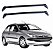 RACK EQMAX WAVE PEUGEOT 206 2P 1999 2000 2001 2002 2003 2004 2005 2006 2007 2008 2009 2010 - PRETO - Imagem 1