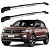 RACK TRAVESSA LARGA EQMAX VW T-CROSS 2019 2020 2021 2022 2023 2024 2025 - CINZA - Imagem 1