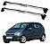 RACK EQMAX WAVE MERCEDES BENZ CLASSE A 1999 2000 2001 2002 2003 2004 2005 - CINZA - Imagem 1