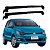 RACK EQMAX NEW WAVE VW FOX 4P 2004 2005 2006 2007 2008 2009 2010 2011 2012 2013 2014 2015 2016 2017 2018 2019 2020 2021 2022 - PRETO - Imagem 1