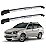 RACK TRAVESSA LARGA EQMAX FIAT PALIO WEEKEND 1997 1998 1999 2000 2001 2002 2003 2004 2005 2006 2007 - CINZA - Imagem 1