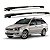 RACK TRAVESSA LARGA EQMAX FIAT PALIO WEEKEND 1997 1998 1999 2000 2001 2002 2003 2004 2005 2006 2007 - PRETO - Imagem 1