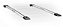 RACK TRAVESSA LARGA EQMAX VW CROSSFOX 2011 2012 2013 2014 2015 2016 2017 2018 - CINZA - Imagem 2