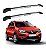 RACK TRAVESSA LARGA EQMAX RENAULT SANDERO STEPWAY 2015 2016 2017 2018 2019 - CINZA - Imagem 1