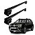 RACK P/ LONGARINAS SIGMA ALUMÍNIO (1,16M) RENAULT DUSTER 2015 2016 2017 2018 2019 - PRETO - Imagem 1