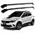 RACK P/ LONGARINAS INTEGRADAS EQMAX DELTA FIAT ARGO TREKKING 2020 2021 2022 2023 2024 2025 - CINZA - Imagem 1